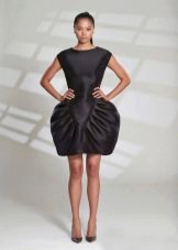Neoprene dress black