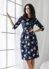 floral neoprene dress