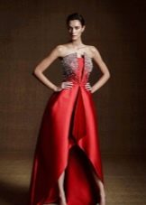 Neoprene hi-lo gown