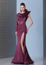 Mermaid Neoprene Evening Dress
