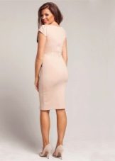 Viscose sheath dress
