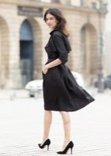 Business shirt dress
