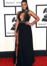 Halter Neck Evening Dress