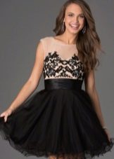 Corset lace dress