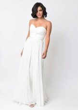 White dress with corset