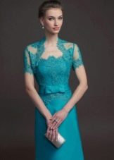 Bolero for a dress with a corset