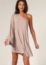 One Sleeve A-Line Dress