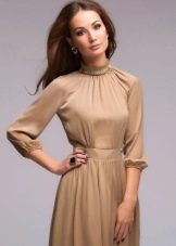 Three Quarter Raglan Sleeveless Dress