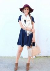 With what to wear an A-line dress