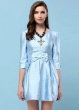 Blue tulip dress