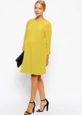 Maternity balloon dress