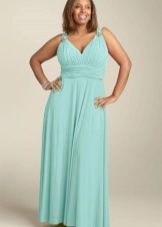 Long empire style pear dress