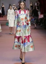 Dress with children's drawings Dolce Gabbana