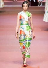 Dress with children's drawings Dolce Gabbana