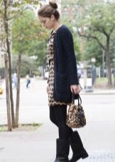 High-waisted dress cardigan