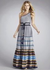 Long striped dress