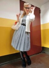 Cardigan for a dress in the style of new bow