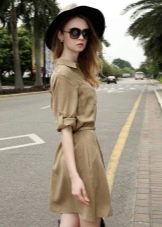 Casual safari dress