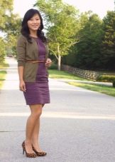 Lilac casual dress
