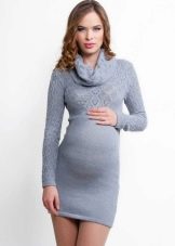 Knitted maternity knitted dress