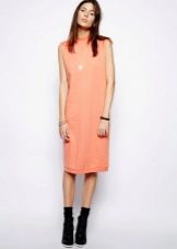 Straight knit dress