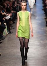 Light green spring dress