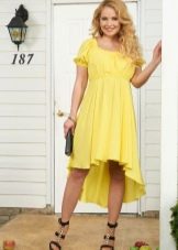 Maternity dress spring yellow