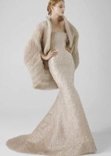Ivory wedding dress