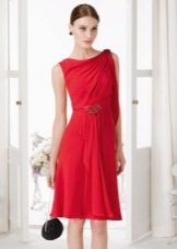 Summer dress in Chanel style layered