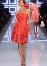 Silk pink dress