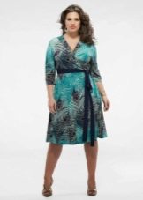 Summer dress for plump wrap