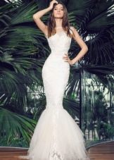 Mermaid wedding summer dress