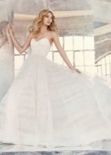 Lush summer wedding dress