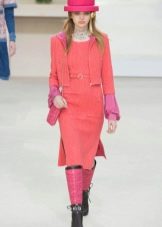 Autumn tweed dress