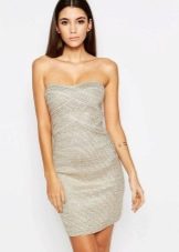 Bodycon bandeau dress