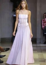 Strapless dress casual
