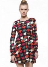 Robe colorée pattes d'oie