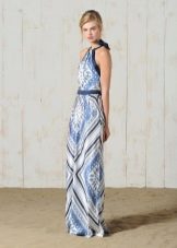 Robe d'été en châles de soie