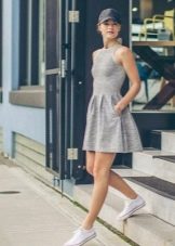 Sneakers for a dress-shirt