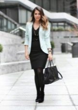 Jacket for a black dress for a corporate party