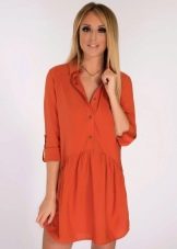 Inverted Triangle Low-Waist Puffy Skirt Dress