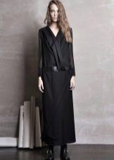 Long Black Low Waist Dress
