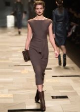 Wool midi dress