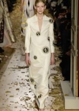 Robe en crêpe de Chine à pois