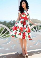 60s style puffy dress