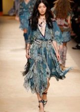 Boho wrap dress