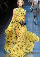 Boho glamor floor-length dress
