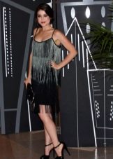 Short dress in retro style evening