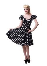 Retro polka dot dress