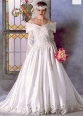 Retro 80s Wedding Dress